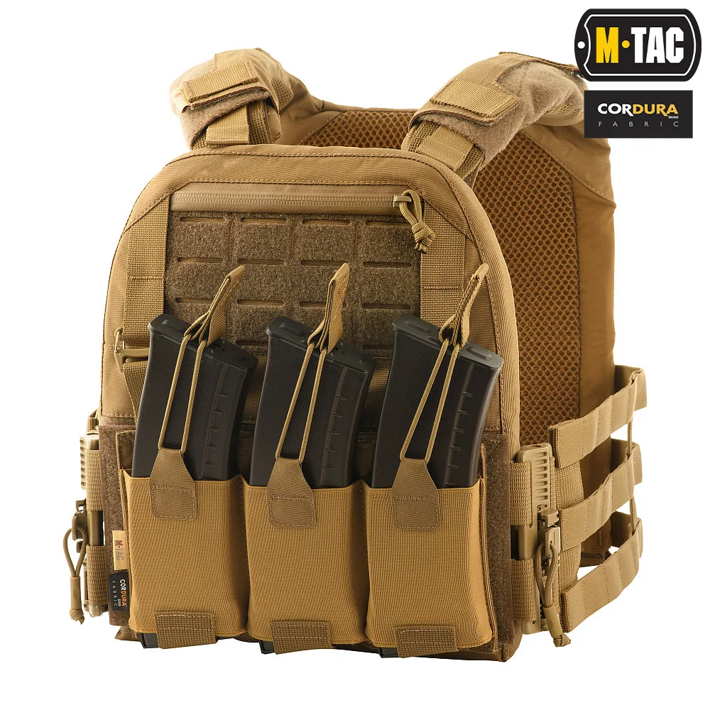 M-Tac Plate Carrier Cuiras QRS Coyote 3