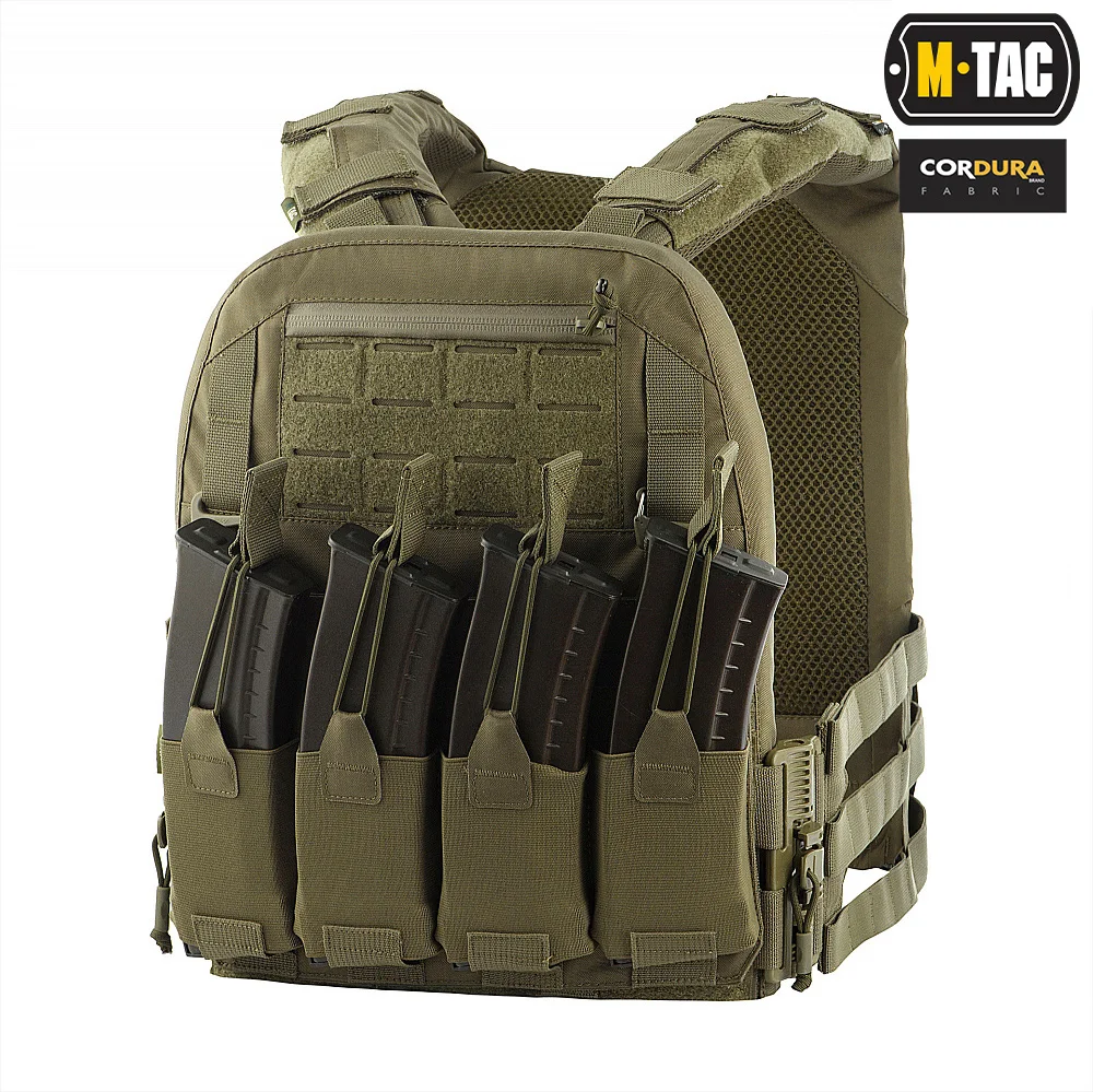 M-Tac Plate Carrier Cuirass QRS XL Ranger Green 4