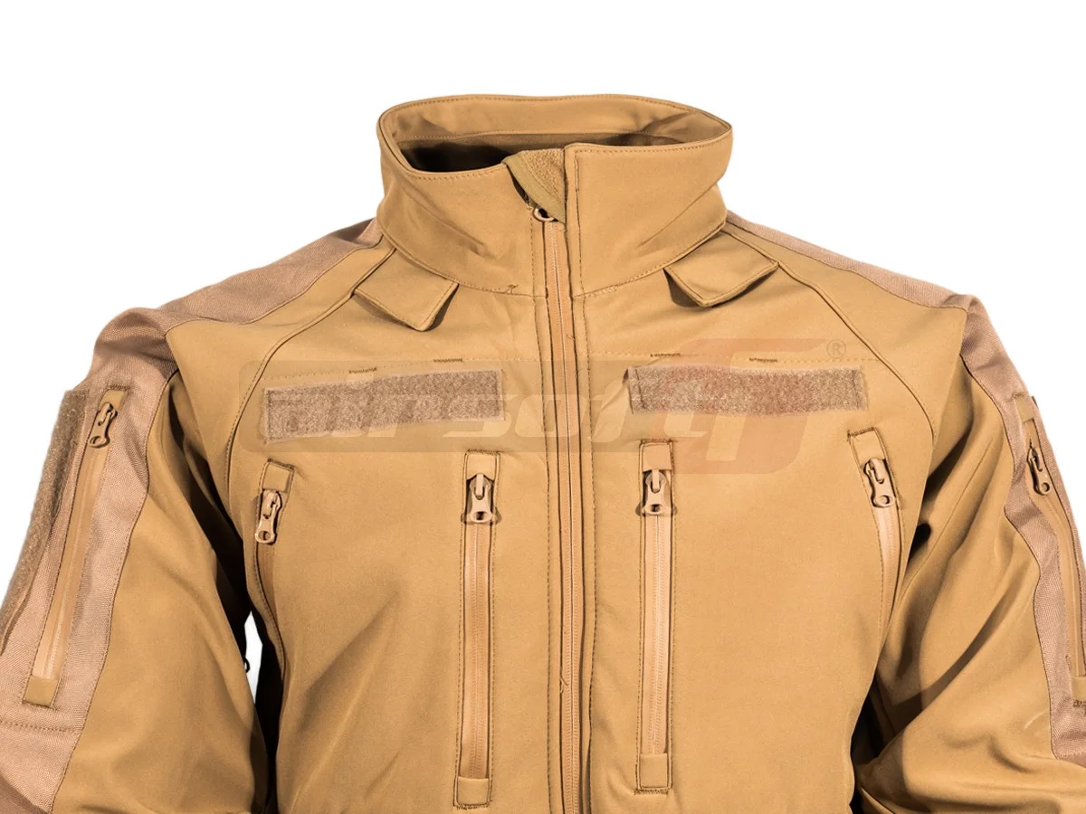 Mil-Tec jacheta softshell Coyote 2