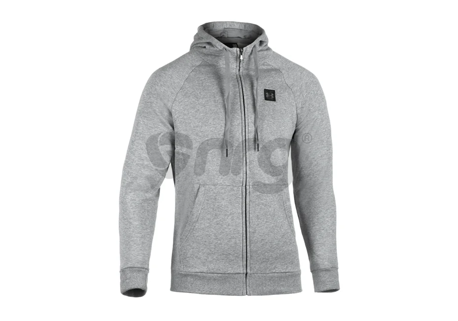 Under Armour hanorac cu fermoar UA Rival Fleece Zip Gri