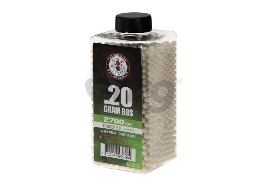 Bile G&G 0.20g 2700 buc Fosforescente Verde 2