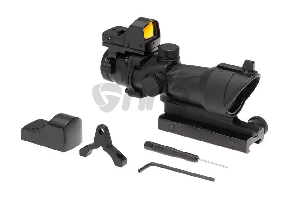 Aim-O combo combat scope ACOG 4x32 / Reflex Sight Negru 6