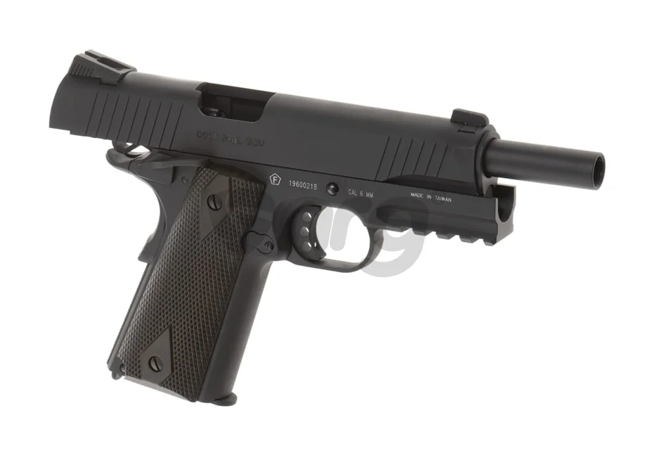 Colt 1911 Rail CO2 Negru 2