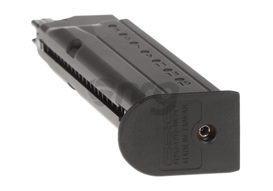 G&G incarcator Piranha 25 bile Negru 2