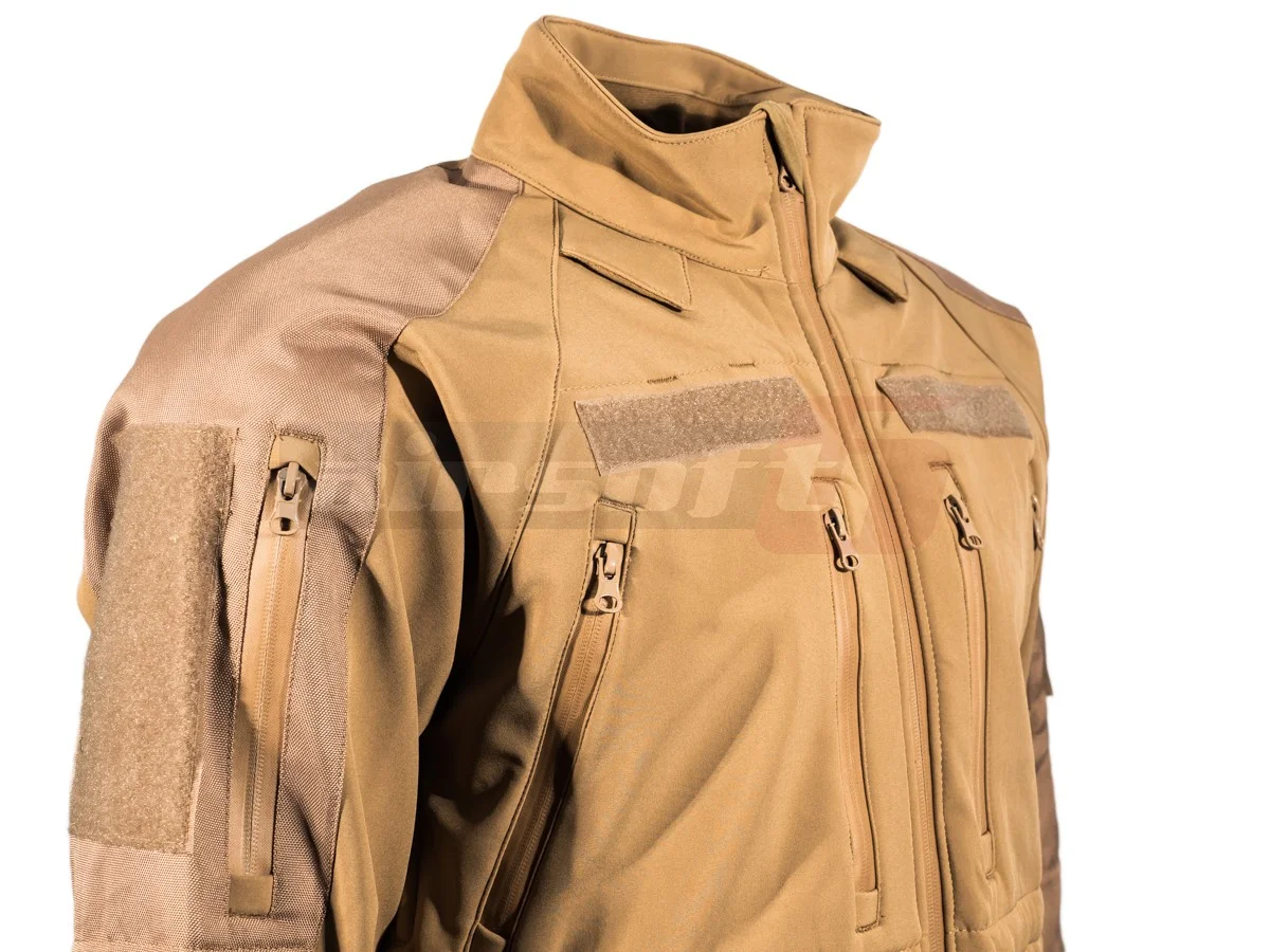 Mil-Tec jacheta softshell Coyote 3