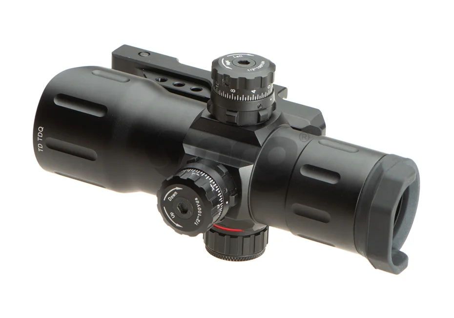 Leapers T-Dot Rosu/Verde ITA 6 Inch Negru 5