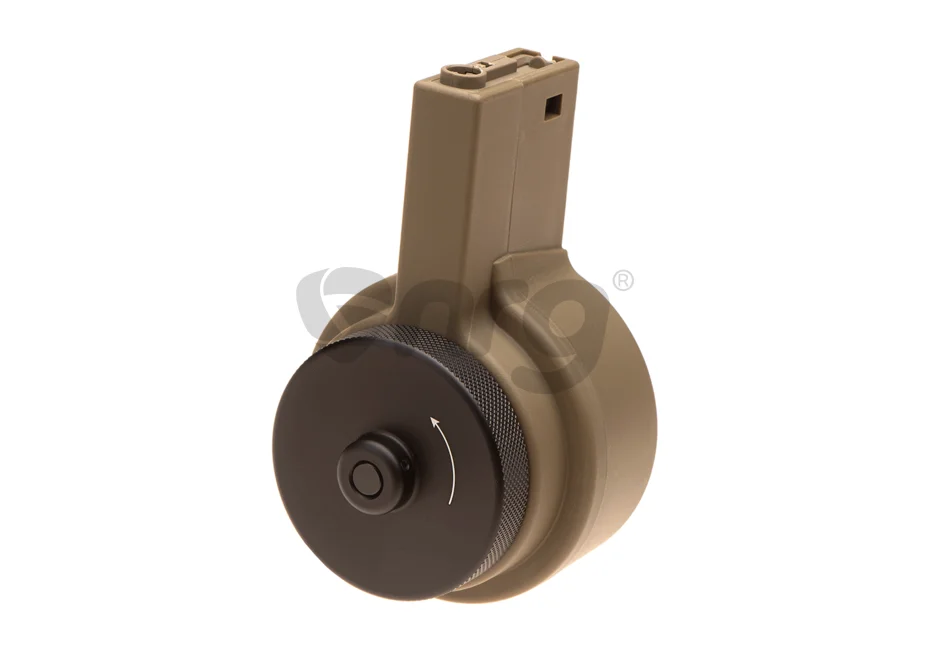 Ares incarcator M4 drum mag  Tan 2