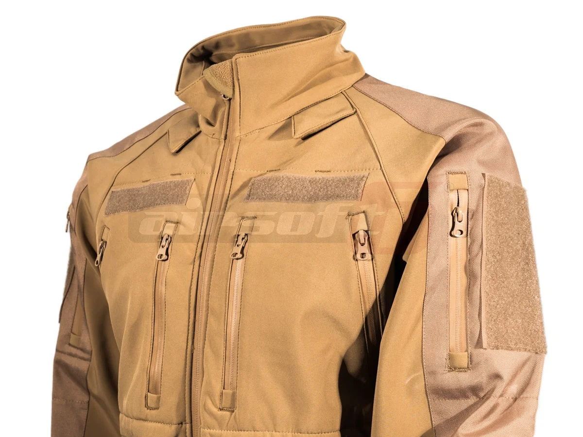 Mil-Tec jacheta softshell Coyote 2