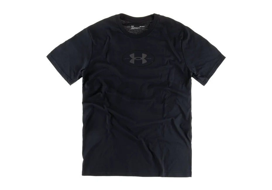 Under Armour tricou UA Armour Repeat SS Negru 3