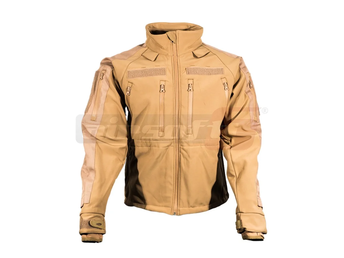 Mil-Tec jacheta softshell Coyote 7