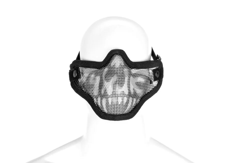 Invader gear masca metal Craniu Negru  3