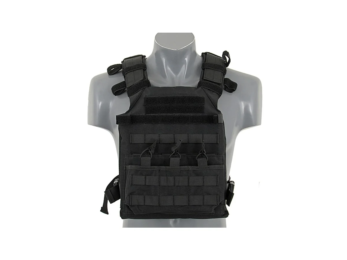 8Fields plate carrier Assault cu placi SAPI Negru 6