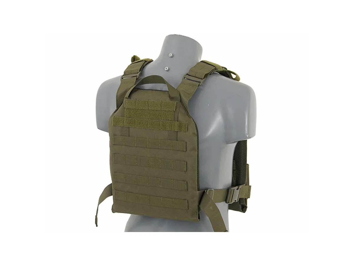 8Fields plate carrier Assault cu placi SAPI Olive 3