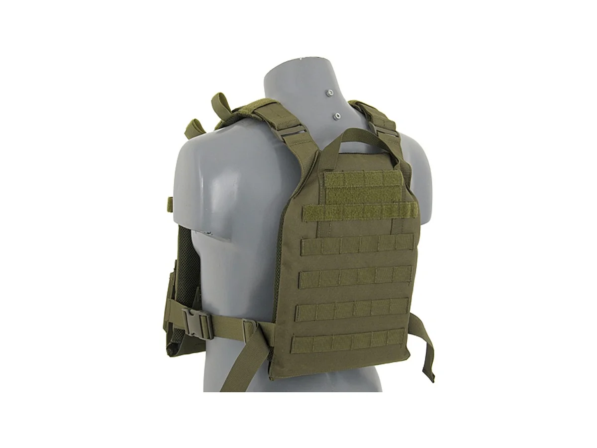 8Fields plate carrier Assault cu placi SAPI Olive 4