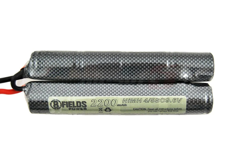8Fields acumulator NiMh 9.6V 2200 mAh large crane 2