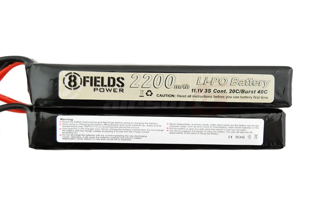 8Fields acumulator LiPo 11.1V 2200mAh crane x2 2