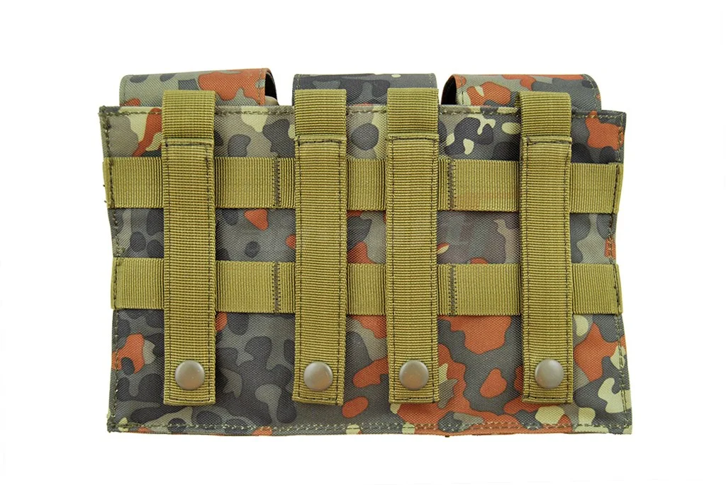 8Fields buzunar triplu port-incarcatoare M4/M16 Flecktarn 2