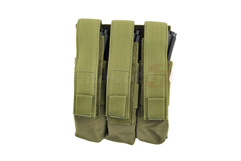 8Fields buzunar triplu port incarcatoare MP5 Olive 6