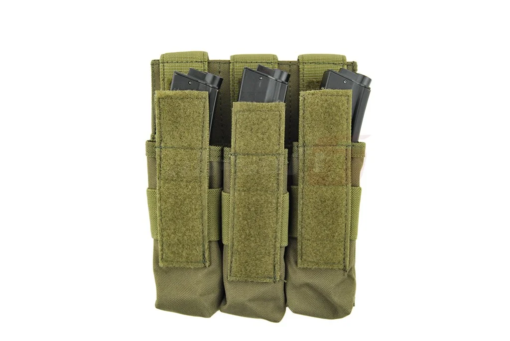 8Fields buzunar triplu port incarcatoare MP5 Olive 5