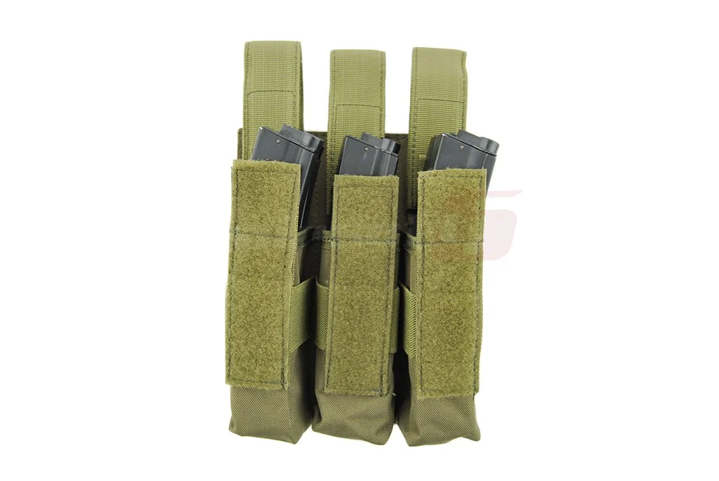 8Fields buzunar triplu port incarcatoare MP5 Olive 3