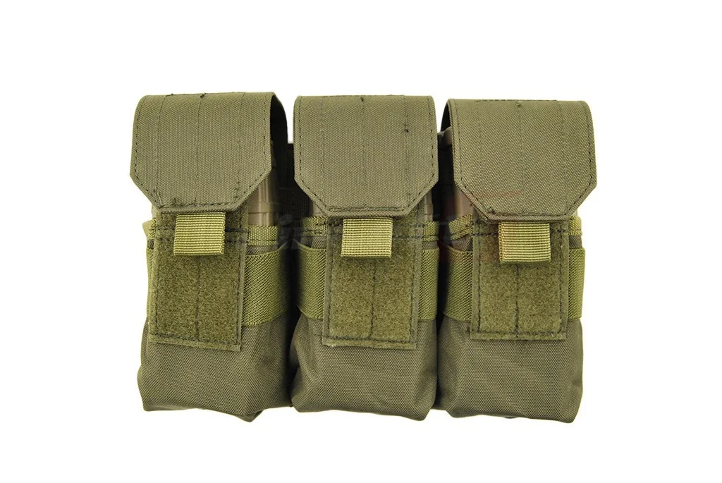 8Fields buzunar triplu port-incarcatoare pentru M4/M16 Olive 3