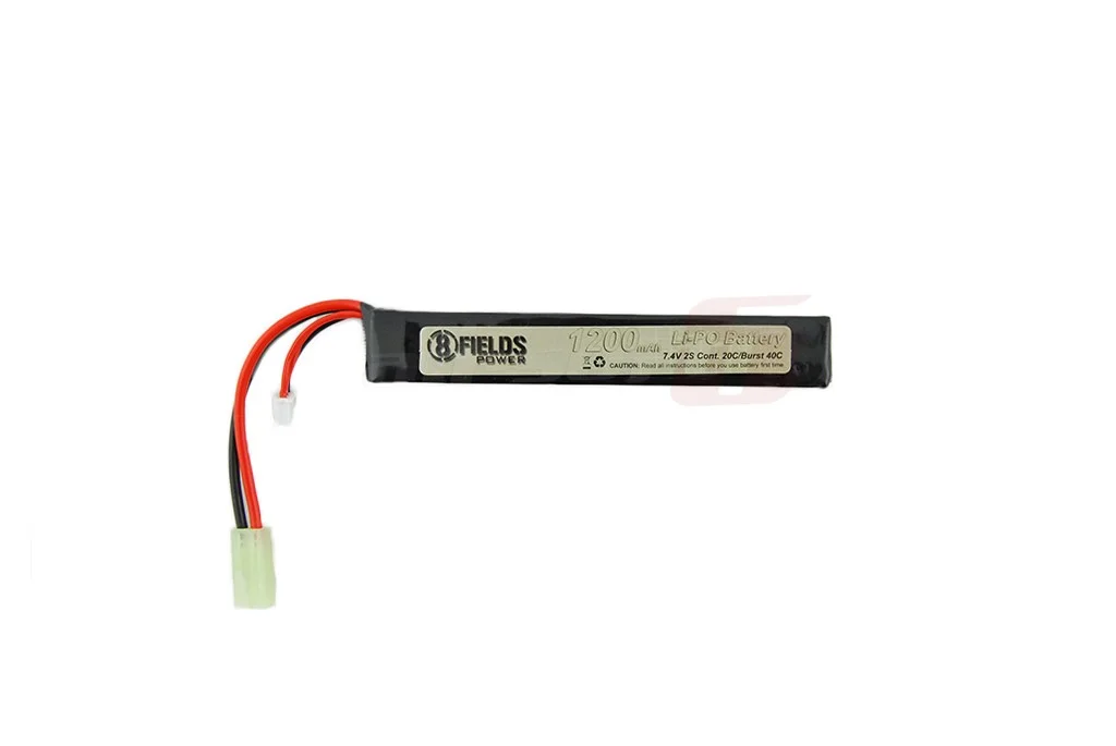 8Fields acumulator LiPo 7.4V 1200mAh compact 2