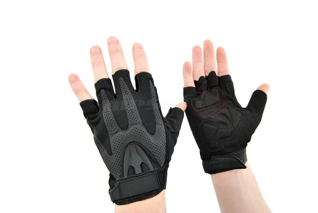 Manusi tactice fara degete 8Fields ver. 1 Negru 3