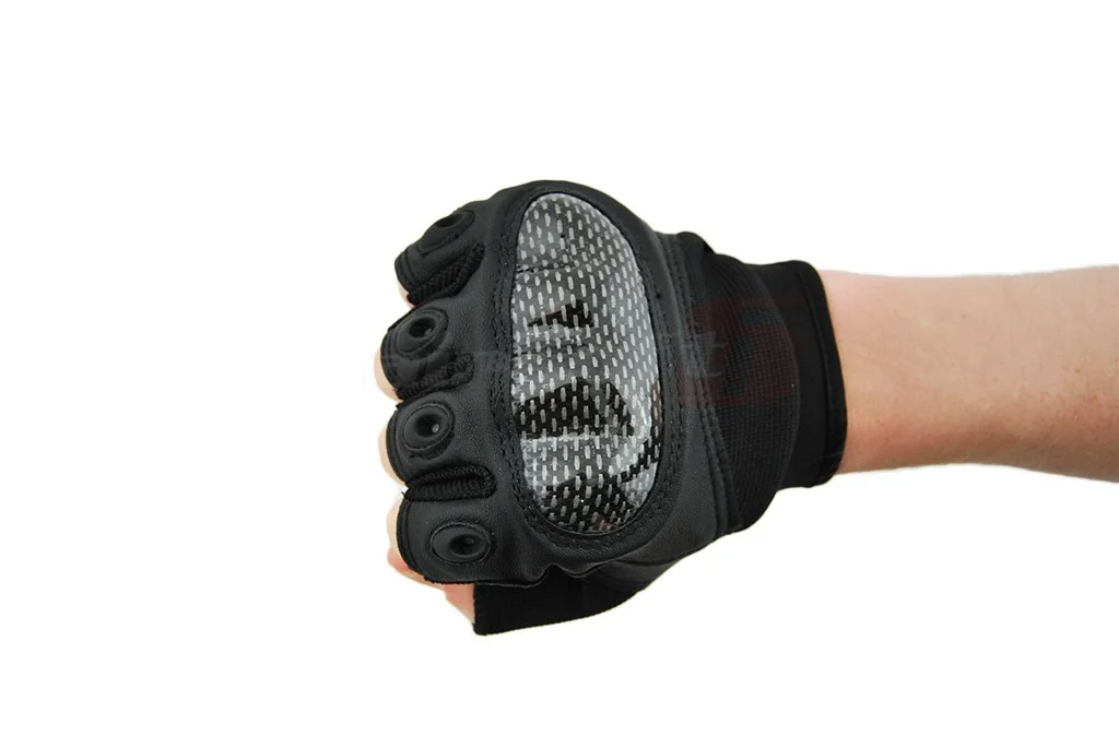Manusi tactice fara degete 8Fields ver. 3 Negru 2