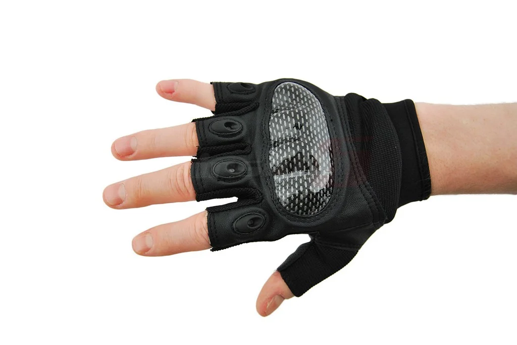Manusi tactice fara degete 8Fields ver. 3 Negru 2