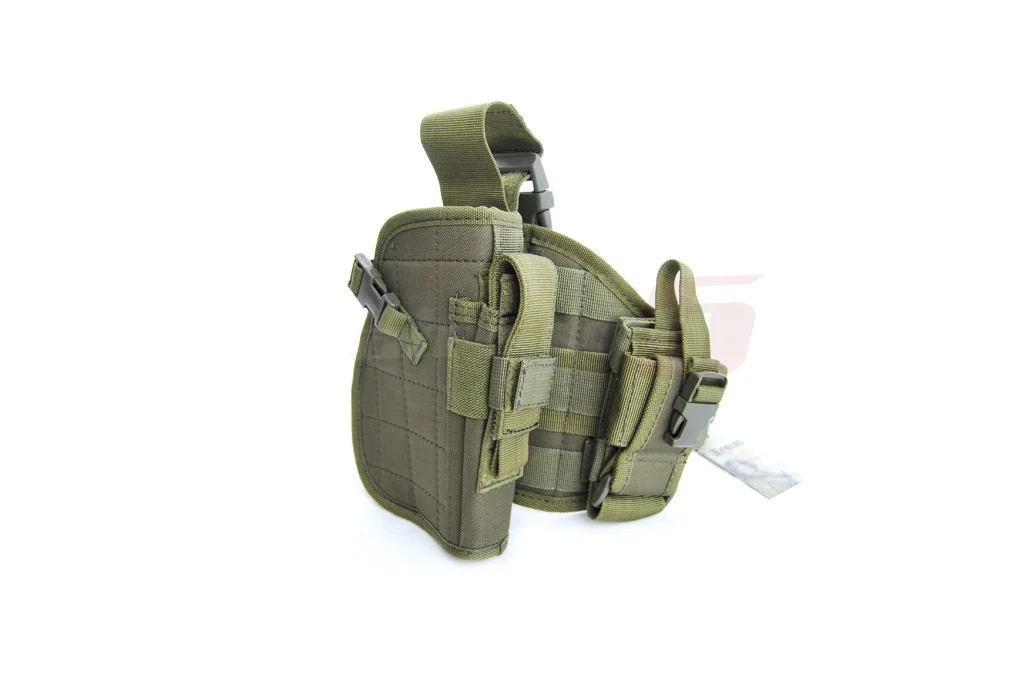 8Fields platforma molle cu toc pistol si buzunare Olive 3