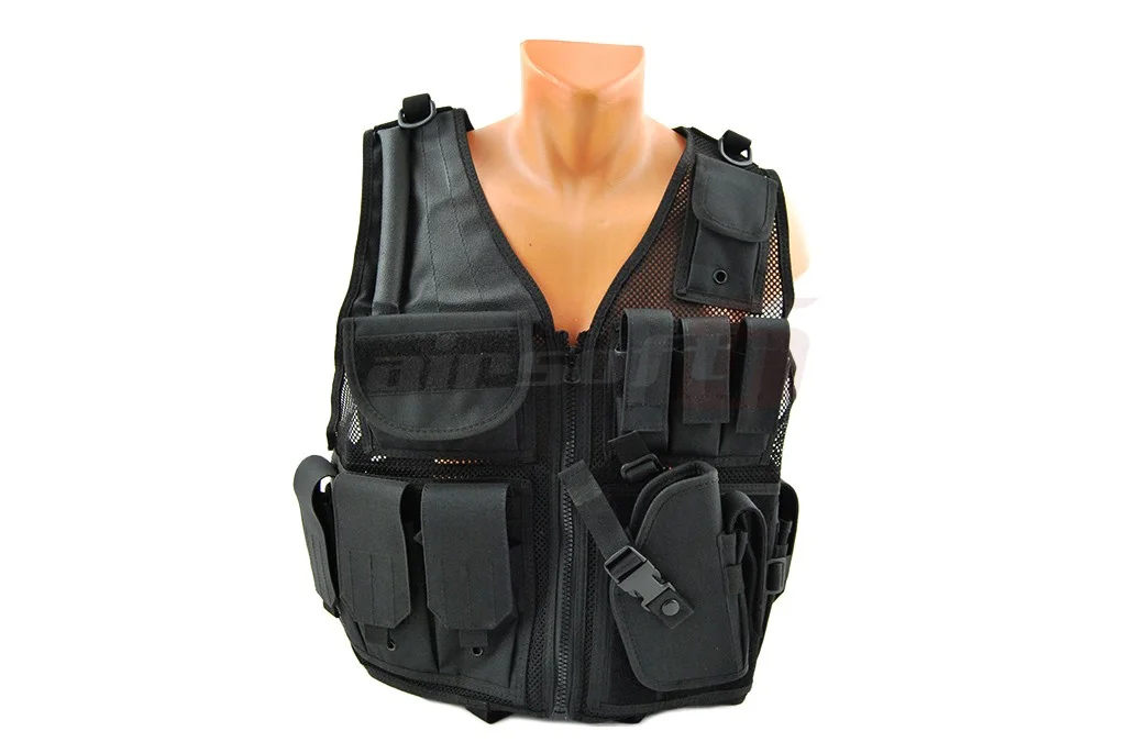 8Fields vesta tactica cu plasa Neagra 4