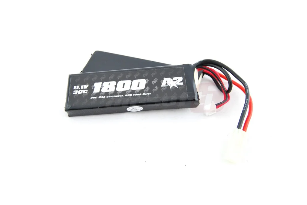 A2A acumulator LiPo 11.1V 1800mAh paralelipiped dublu 3