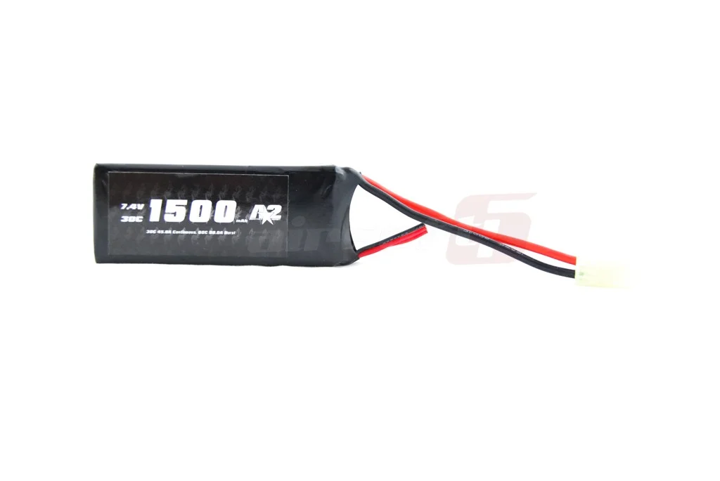 A2A acumulator LiPo 7.4V 1500mAh paralelipiped 4