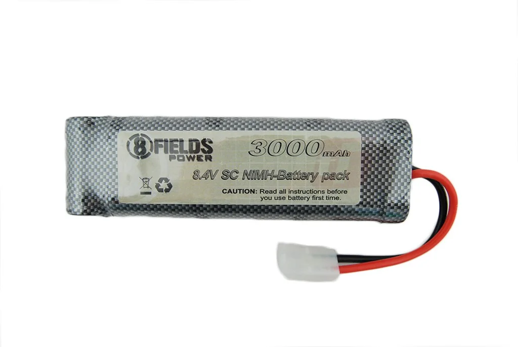 8Fields acumulator NiMh 8.4V 3000mAh large compact 2