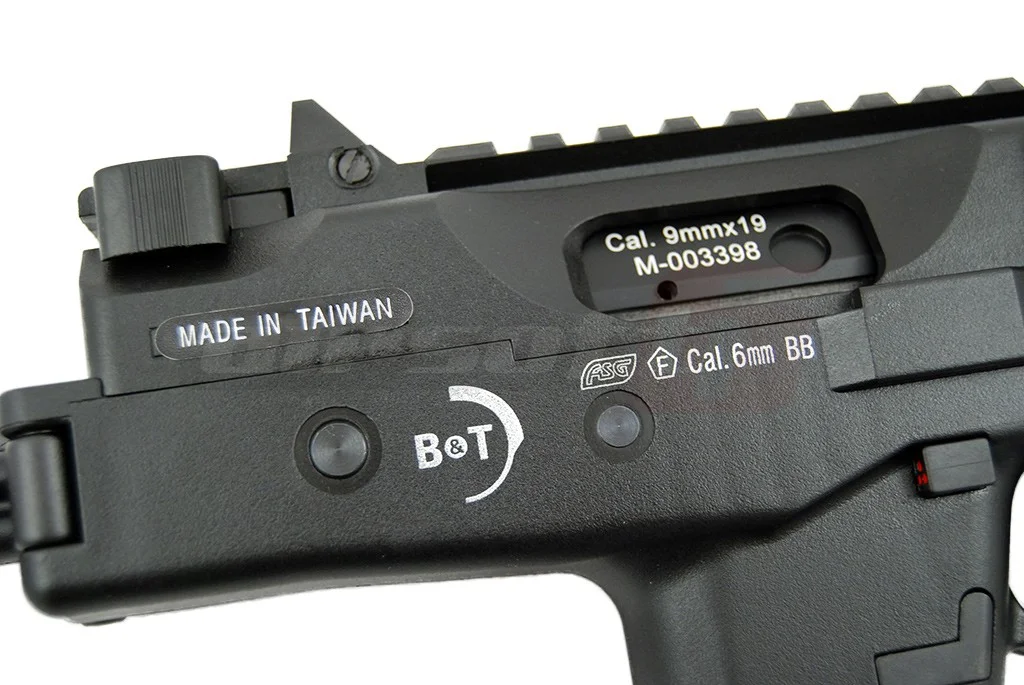 ASG KWA MP9 rail 6