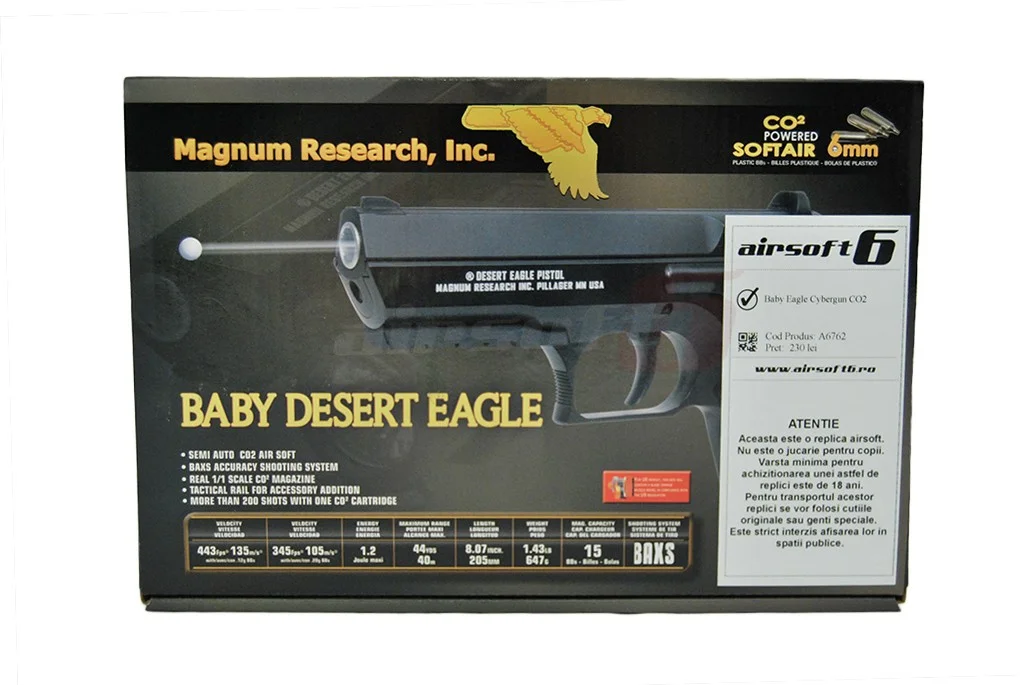 Baby Desert Eagle cybergun CO2 7