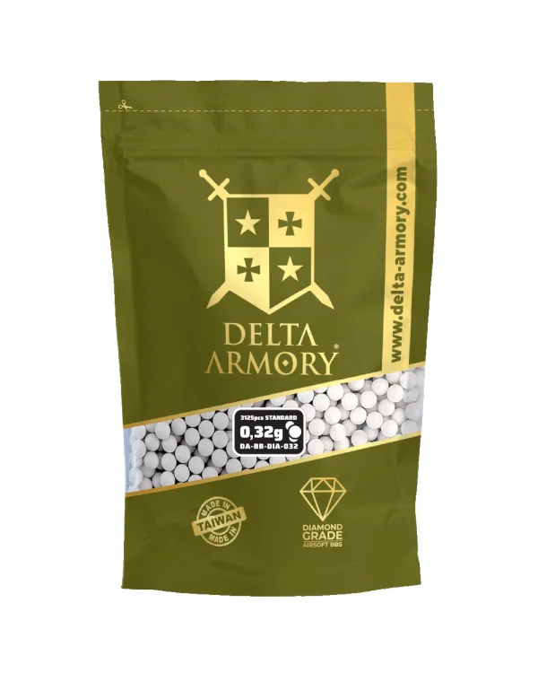 Bile Delta Armory Diamond  0.32g 3300buc 1kg 2