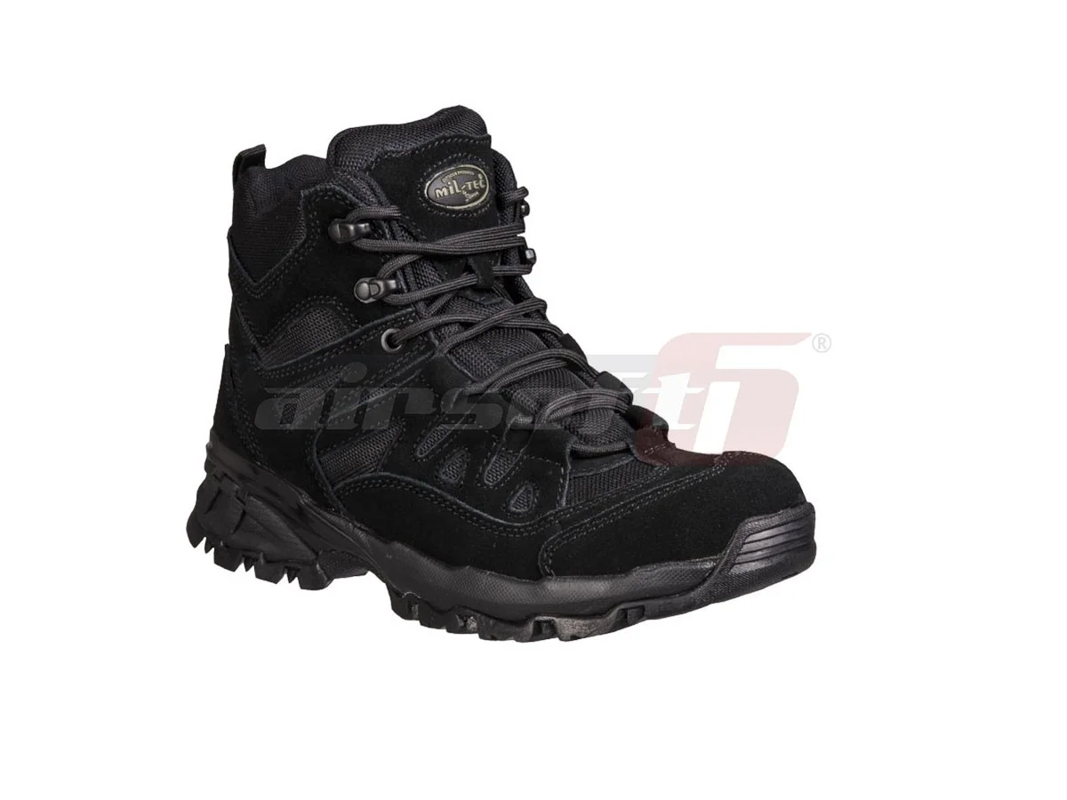Mil-Tec bocanci squad stiefel 5 inch Negru