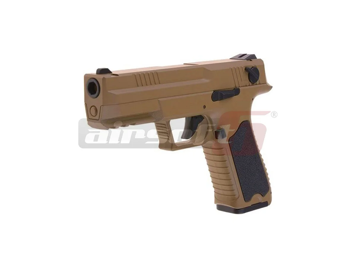 Cyma pistol electric CM.127 Tan 4