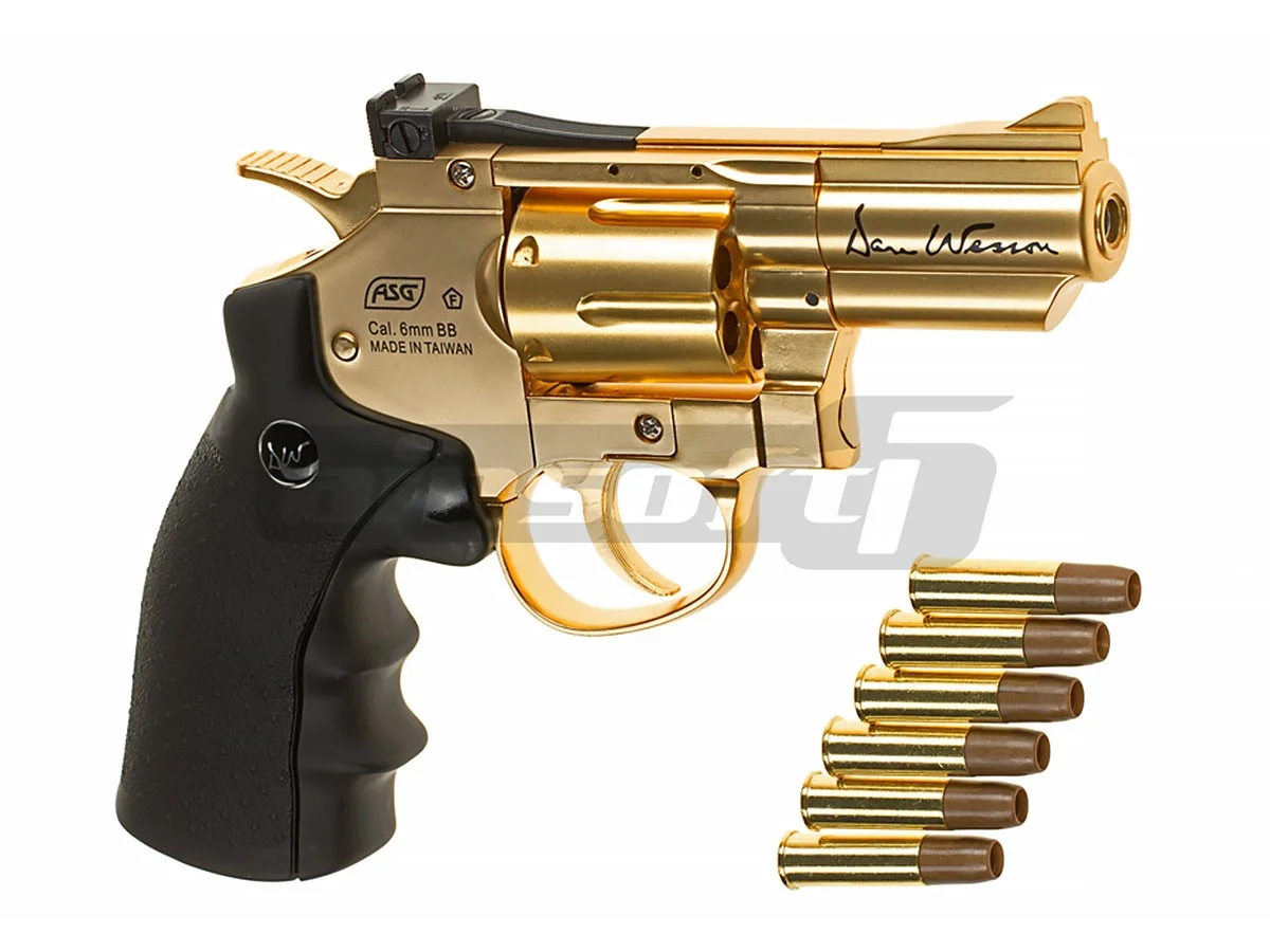 Dan Wesson revolver 2.5 Inch Gold 4
