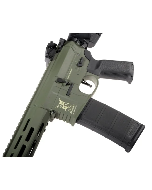 Delta Armory M4 AR15 M-LOK SilentOps 10" Charlie EAGLE OLV 3