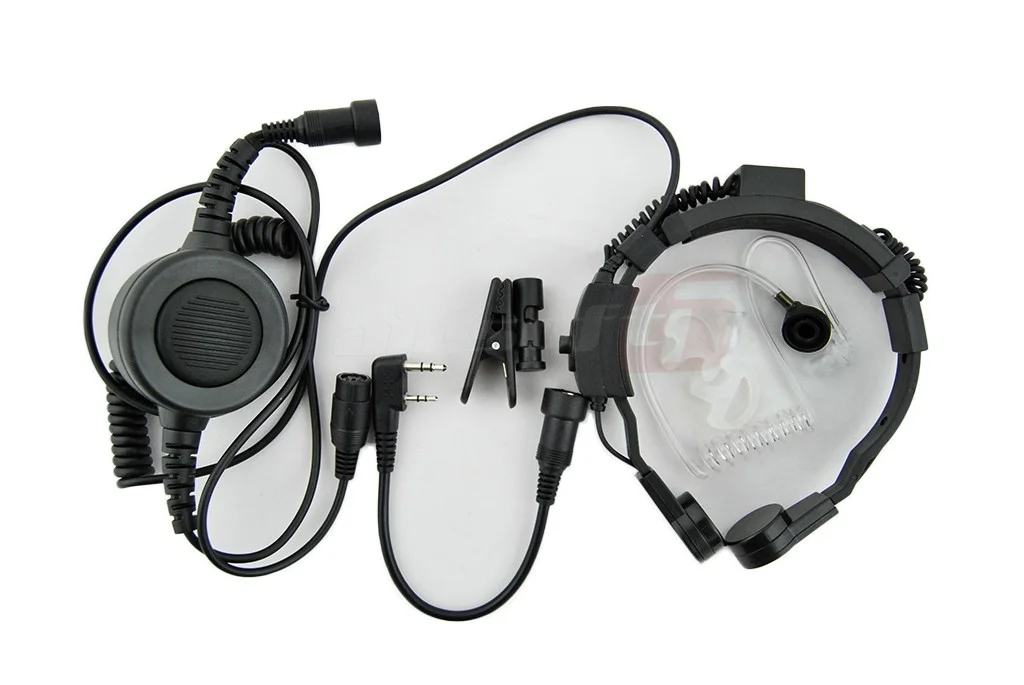 Casca cu laringofon puxing 777 - 888 cu PTT mare 3