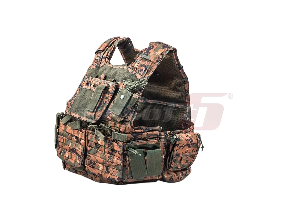 Invader Gear vesta tactica Mod Carrier Combo Digital Woodland 4