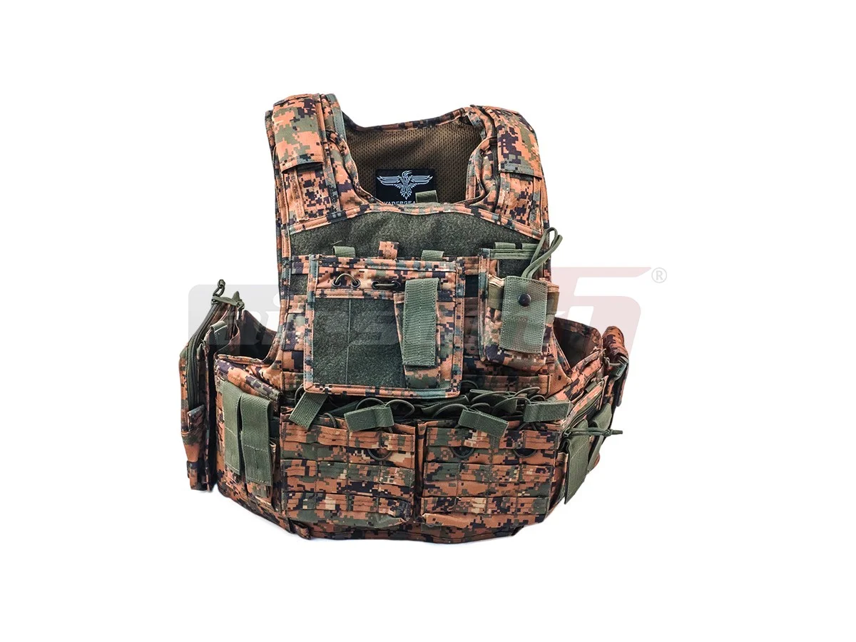 Invader Gear vesta tactica Mod Carrier Combo Digital Woodland 10