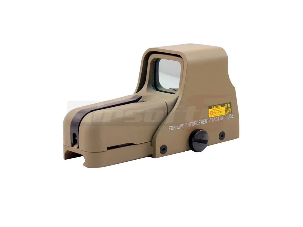 Pachet Cyma AK CM.077 Dark Earth + colimator holosight 552 Desert + maner cu prindere pe sina Dark Earth 9