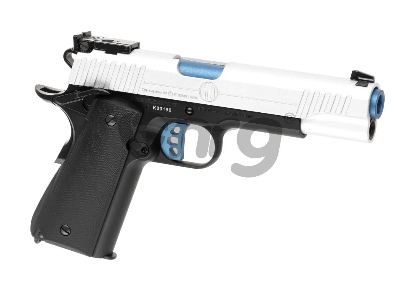 G&G GX45 MK.I GBB Silver