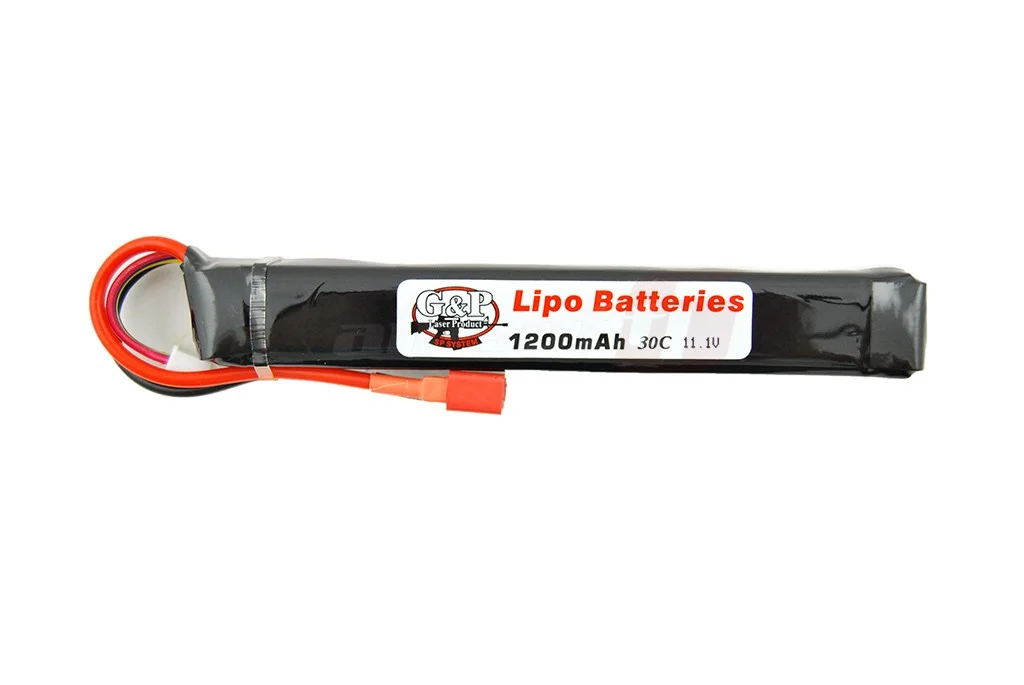 G&P acumulator LiPo 11.1V 1200mAh compact Deans 2