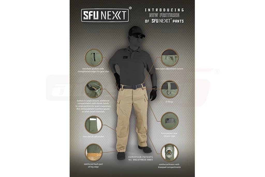 Helikon-Tex sfu next gen pantaloni ripstop Camogrom (M/long) 2