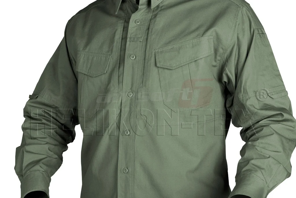 Helikon-Tex camasa bumbac Defender Olive (L) 3