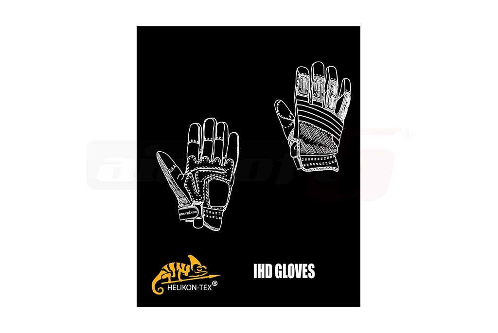 Helikon-Tex manusi Impact Heavy Duty Negru 3
